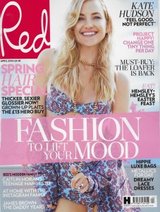 RED Magazine cover, Jody, April 2016